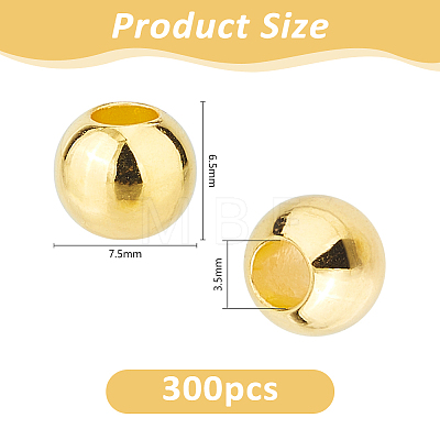 300Pcs Resin Beads RESI-DC0001-58A-1