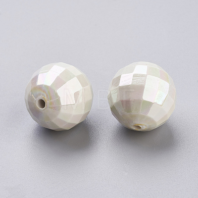 Opaque Chunky Bubblegum Acrylic Beads SACR-R605-8-1