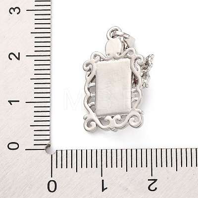 Brass Enamel Pendants KK-S502-10P-1