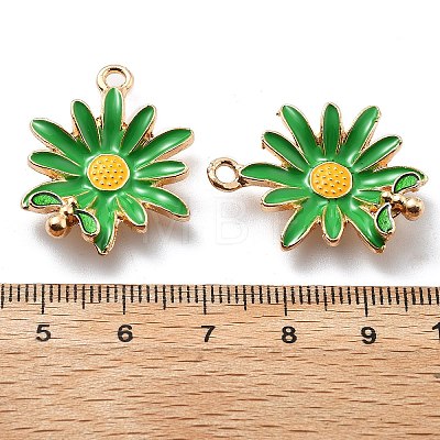 Alloy Enamel Pendants FIND-H016-01G-06-1