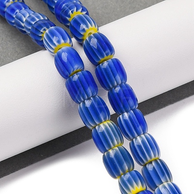 Handmade Lampwork Beads Strands LAMP-K041-01B-15-1