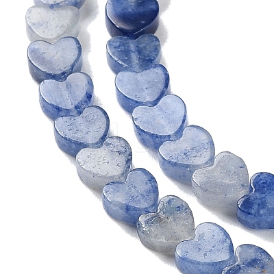 Natural Blue Aventurine Beads Strands G-M403-A33-02-1