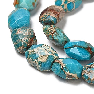 Natural Imperial Jasper Beads Strands G-F752-B01-1