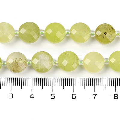 Natural Xiuyan Jade Beads Strands G-B094-A07-01-1