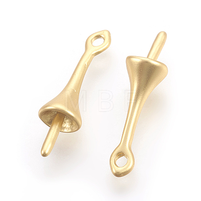 Brass Peg Bails Pendants KK-F744-01-NR-1