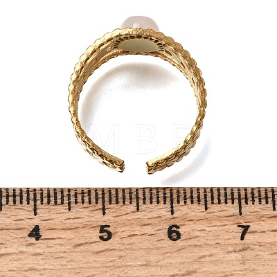 304 Stainless Steel Cuff Open Rings RJEW-F213-03G-09-1