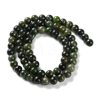 Natural Green Diopside Beads Strands G-NH0031-01A-1