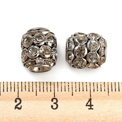 Brass Rhinestone Beads RB-F035-03P-1