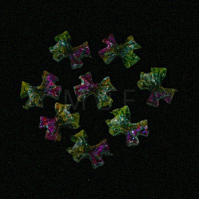 Luminous Transparent Resin Decoden Cabochons RESI-D013-07A-1