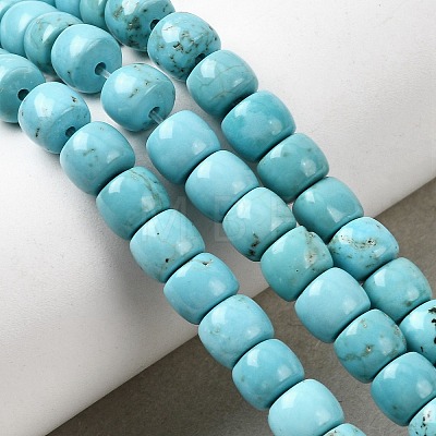 Natural Magnesite Beads Strands G-P598-C01-01A-1
