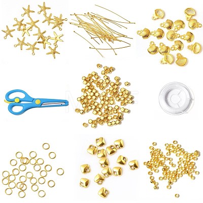 DIY Heishi Beads Jewelry Kits DIY-SZ0001-02-8mm-1
