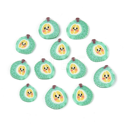 Handmade Polymer Clay Cabochons CLAY-T023-07-1