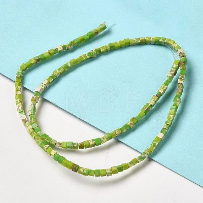 Synthesis Imperial Jasper Beads Strands G-B064-A41-1