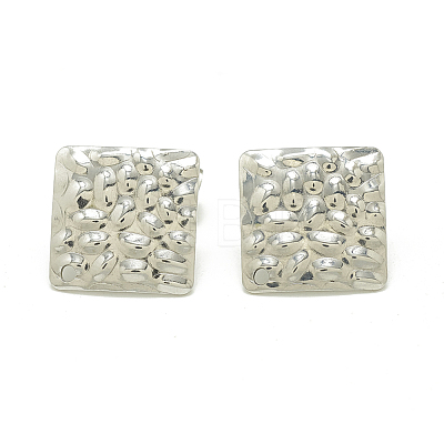 304 Stainless Steel Stud Earring Findings STAS-Q225-01A-1