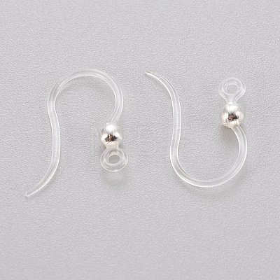 Eco-Friendly Plastic Earring Hooks STAS-K203-03S-1