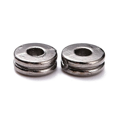 Alloy Spacer Beads TIBEB-ZN60102-01B-1