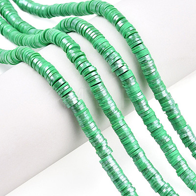Handmade Polymer Clay Beads Strands CLAY-CJC0015-01F-1