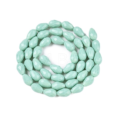 Opaque Solid Color Beads Strands EGLA-N013-P10mm-D14-1