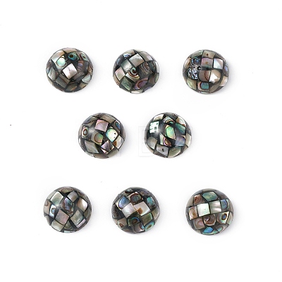 Synthetic Abalone Shell/Paua Shell Beads SSHEL-K001-001B-1