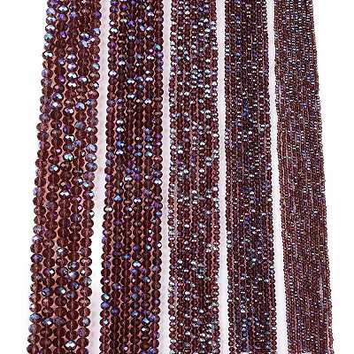 Electroplate Glass Beads Strands EGLA-A044-T8mm-L13-1