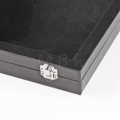 Imitation Leather and Wood Display Boxes ODIS-R003-05-1
