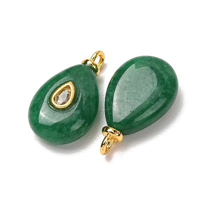 Dyed Natural Malaysia Jade Pendants GG-CBAA798-01G-04-1