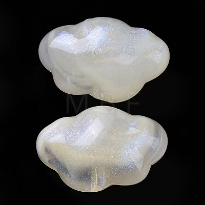 Opaque Acrylic Beads OACR-E014-17H-1