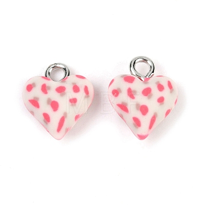 Handmade Polymer Clay Charms CLAY-G112-01G-1