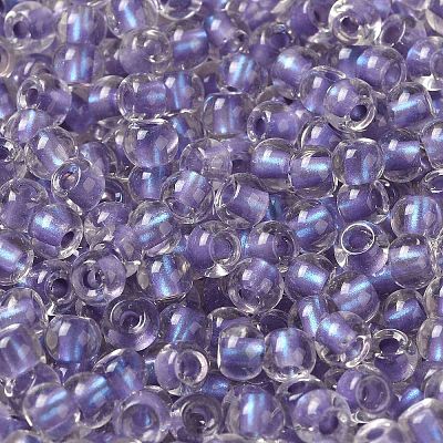 6/0 Transparent Colours Glass Seed Beads SEED-P006-01A-14-1