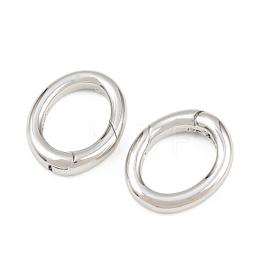 Brass Spring Gate Rings KK-H292-58C-P-1