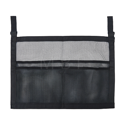 Polyester Mesh Hanging Zipper Bags ABAG-WH0072-041-1