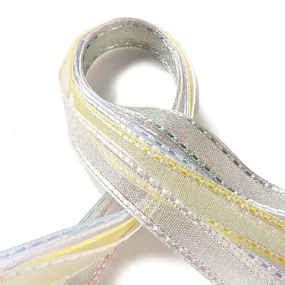 Polyester and Nylon Ribbon Sets DIY-Z029-01O-1