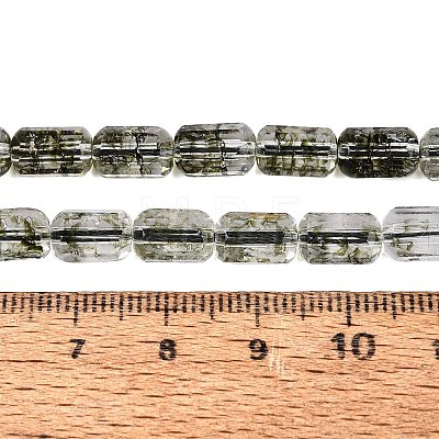 Crackle Transparent Glass Beads Strands GLAA-N068-05A-02-1