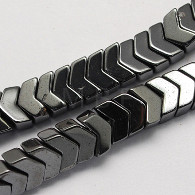 Non-magnetic Synthetic Hematite Beads Strands G-Q895-17-1