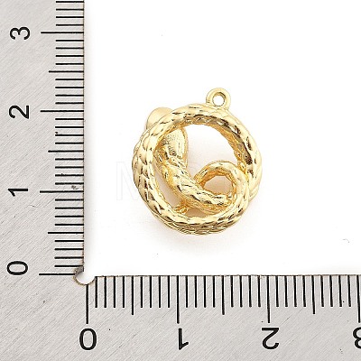 Brass Micro Pave Cubic Zirconia Pendants KK-M321-01G-G02-1