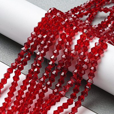 Transparent Glass Beads Strands EGLA-A039-T3mm-D27-1