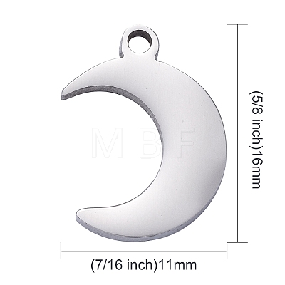 Tarnish Resistant 304 Stainless Steel Pendants LS-STAS-I140-05-1