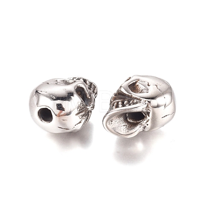 Halloween 304 Stainless Steel Beads X-STAS-D175-23AS-1