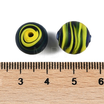 Opaque Handmade Lampwork Beads BLOW-D006-03-1