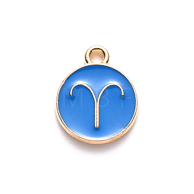 Alloy Enamel Pendants LS-ENAM-S124-01B-02A-1