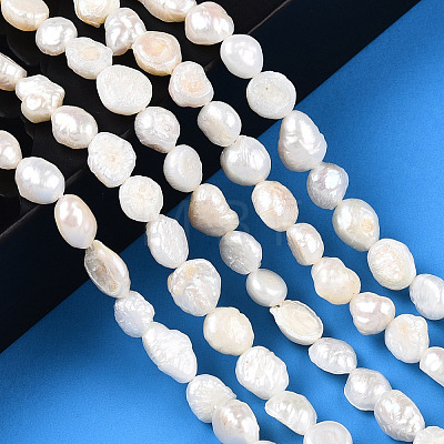 Natural Cultured Freshwater Pearl Beads Strands PEAR-N014-06A-1