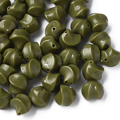 Opaque Acrylic Beads MACR-S373-139-A12-1