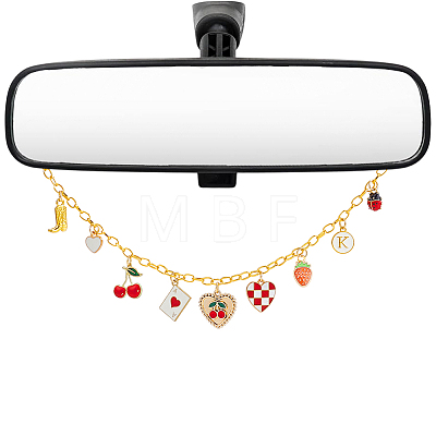 Aluminum Pendant Decorations HJEW-BM00064-1