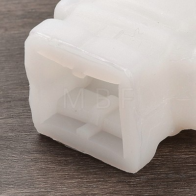 Robot Candle Silicone Statue Molds DIY-L072-006-1