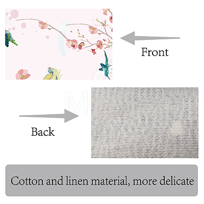 Cotton and Linen Table Runner for Dining Table DJEW-WH0014-008-1