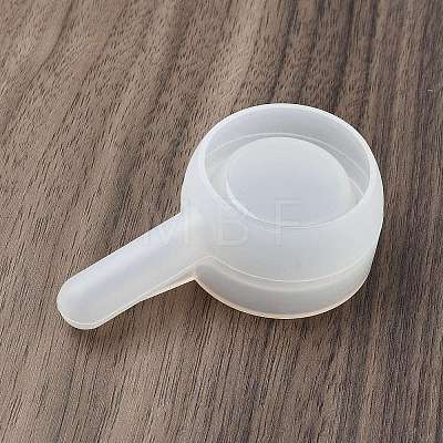 Flat Round with Handle DIY Silicone Candlesticks Molds LS-SIMO-G010-02C-1