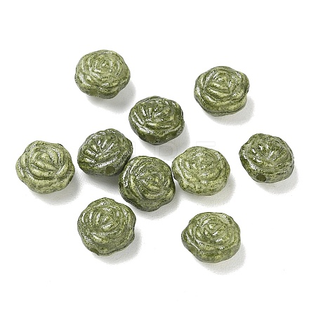 Vintage Handmade Porcelain Beads PR-CBA4F13-E09-1