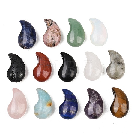 Natural & Synthetic Mixed Stone Pendants G-B195-03-1