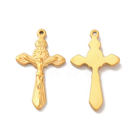 Ion Plating(IP) 304 Stainless Steel Pendants STAS-Q001-24G-1