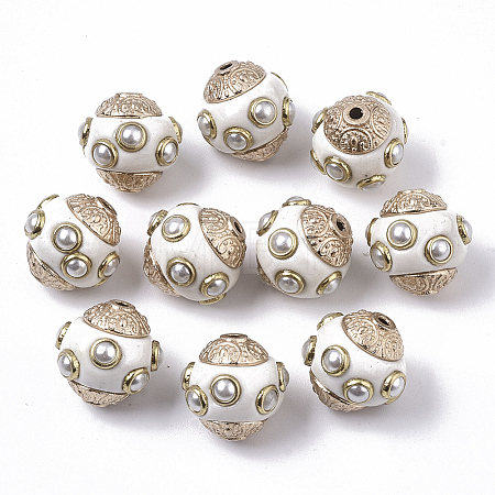 Handmade Indonesia Beads IPDL-E012-14D-1